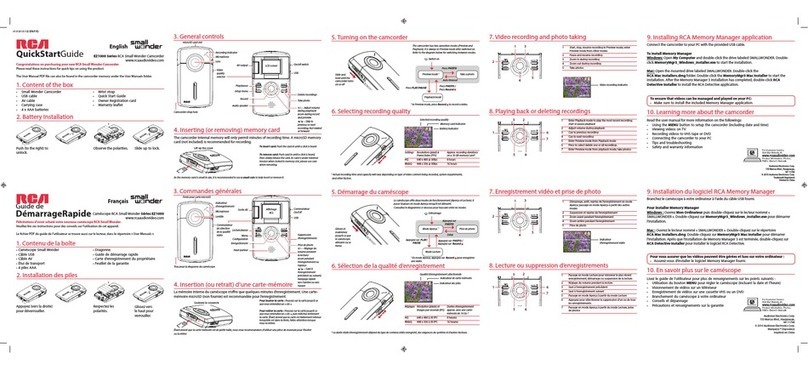 RCA Small Wonder EZ1000 series User manual