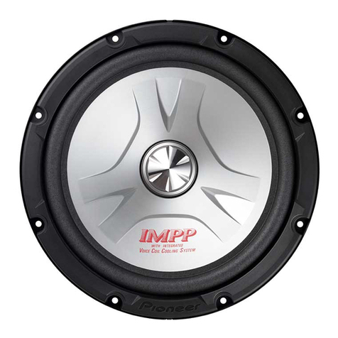 Pioneer TS-W304C User manual