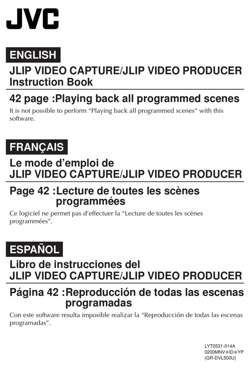 JVC GR-DVL500U - Digital Camcorder Operator's manual