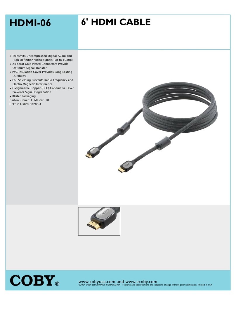 Coby HDMI06 brochure