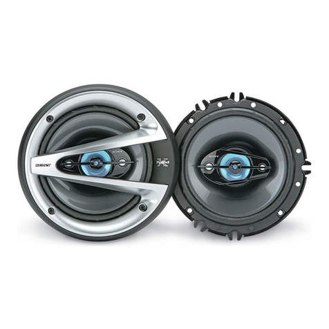 Sony GTX1640 - Car Speaker - 75 Watt Installation/connections