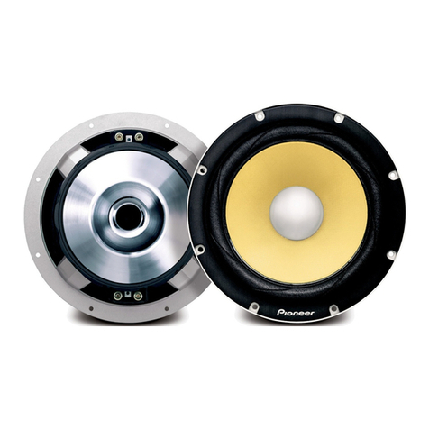 Pioneer TS-W12PRS Application notes