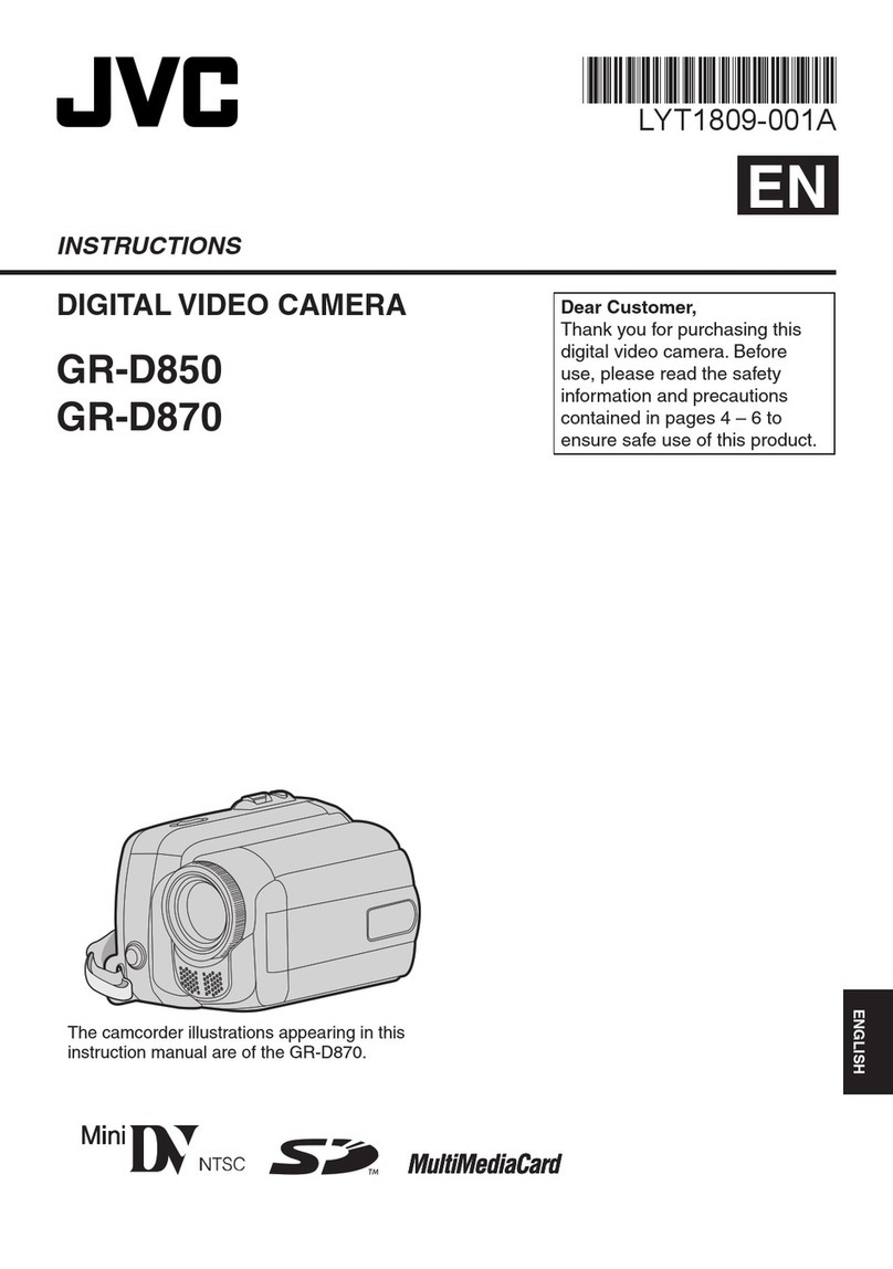 JVC D870U - GR Camcorder - 680 KP instructions