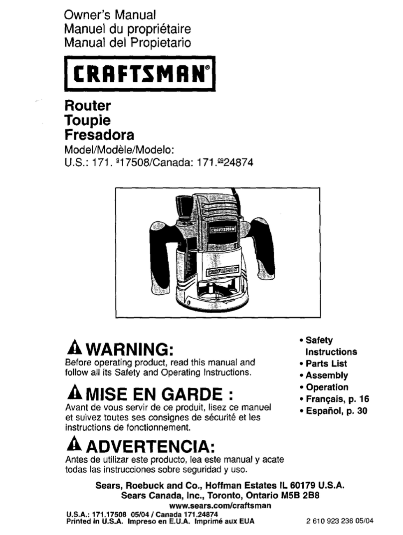 Craftsman 171.917508 User manual