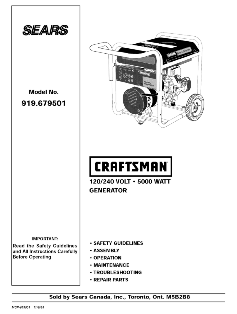 Craftsman 919.679501 User manual
