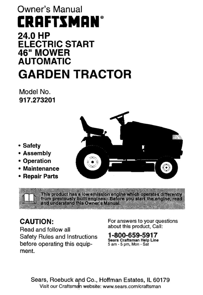 Craftsman 917.273201 User manual