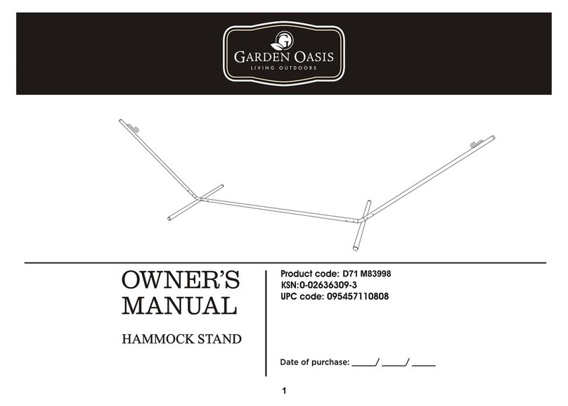 Garden Oasis ZS110887 User manual
