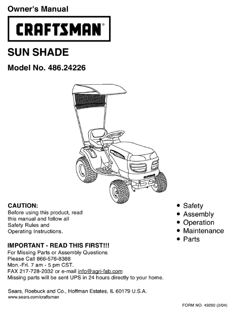 Craftsman 486.24226 owner's manual