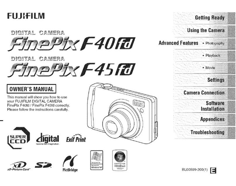FujiFilm FINEPIX F40fd User manual