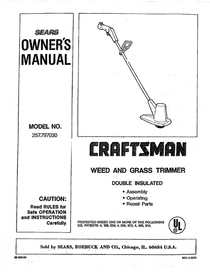 Craftsman 257.797030 User manual
