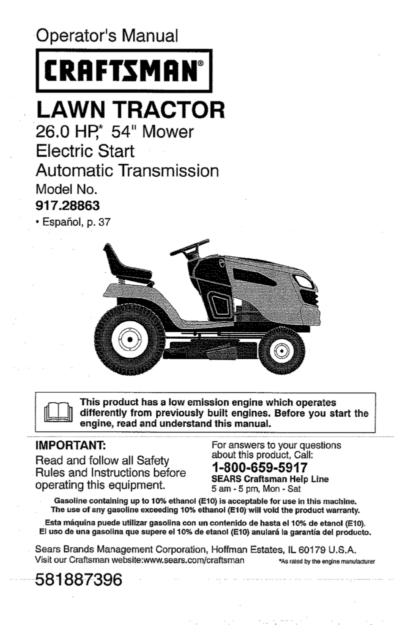 Craftsman 917.28863 Operator's manual