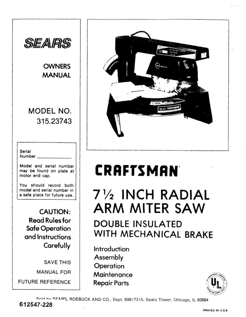 Craftsman 315.23743 User manual