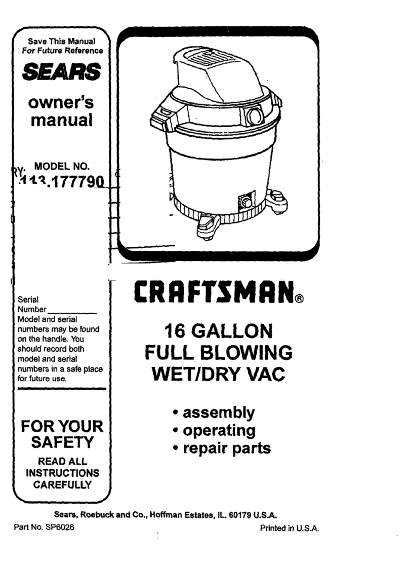 Craftsman 113.177790 owner's manual
