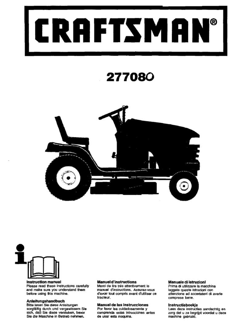 Craftsman 277080 User manual