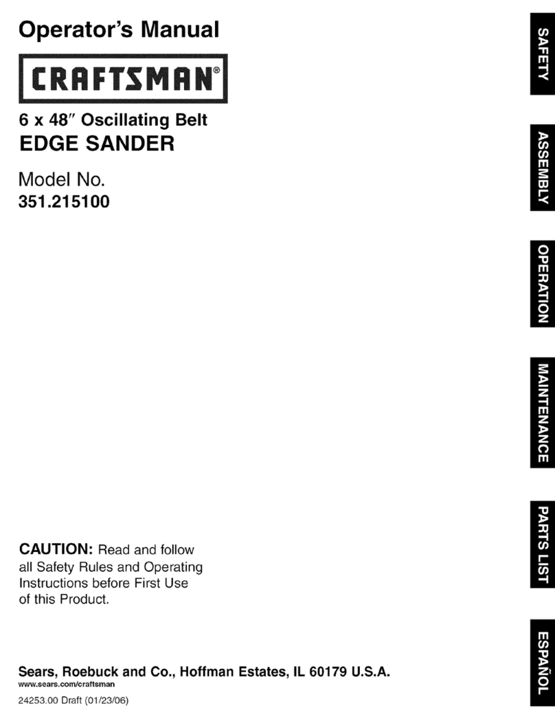Craftsman 351.215100 Operator's manual