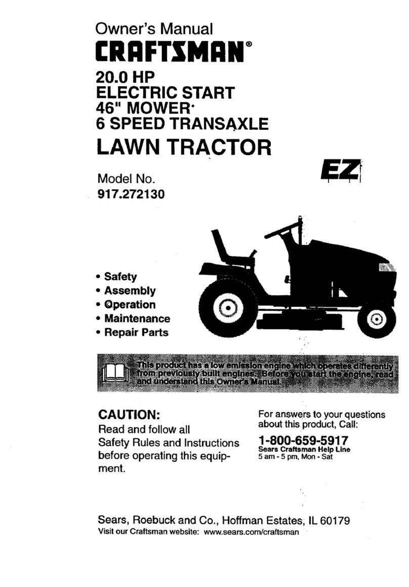 Craftsman EZ 917.272130 User manual