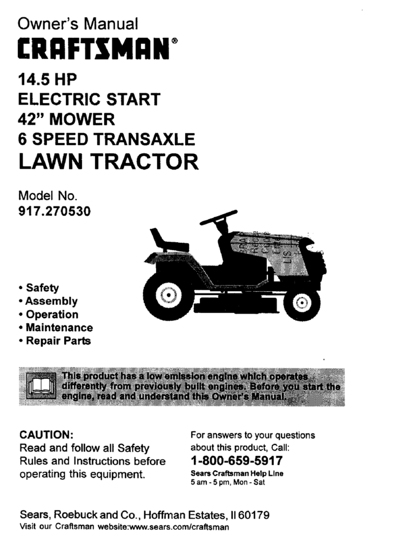 Craftsman 917.270530 owner's manual