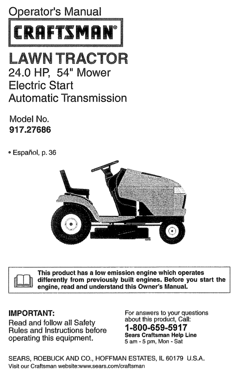 Craftsman 917.27686 Operator's manual