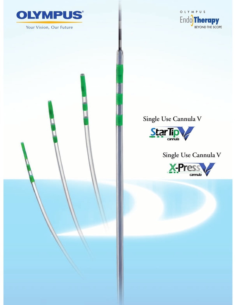 Olympus Single Use Cannula V StarTip V manual