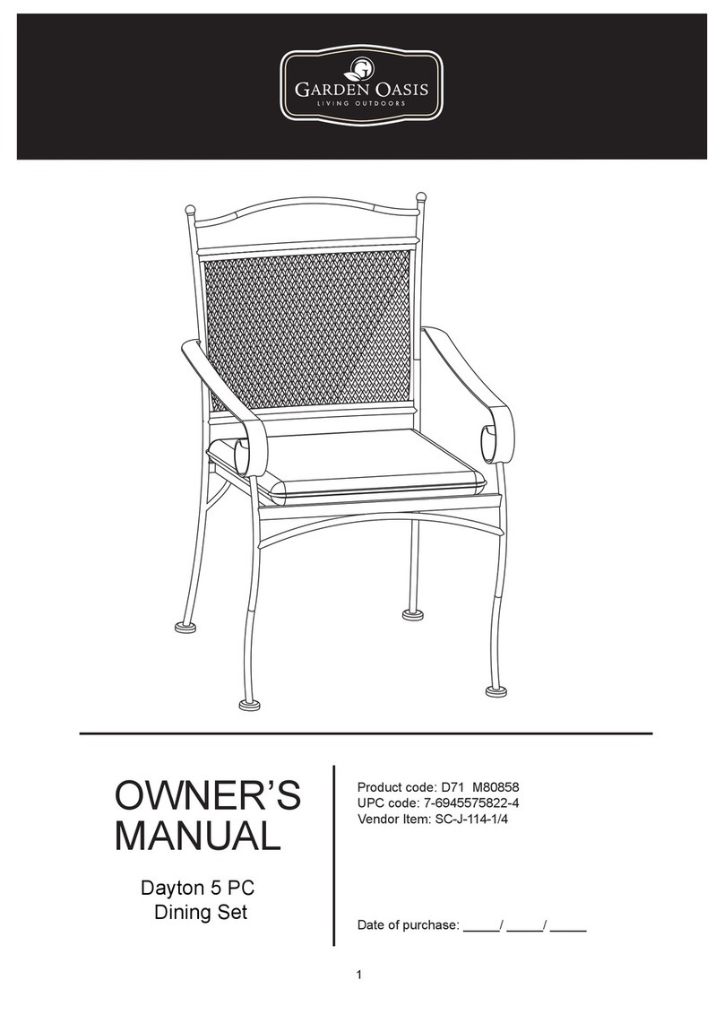 Garden Oasis SC-J-114-1/4 User manual