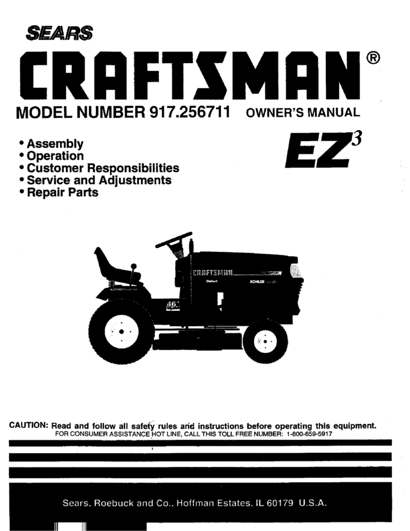 Craftsman EZ3 917.256711 User manual