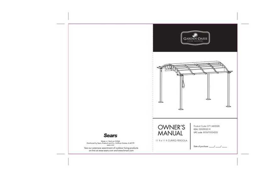 Garden Oasis GFM00110B User manual