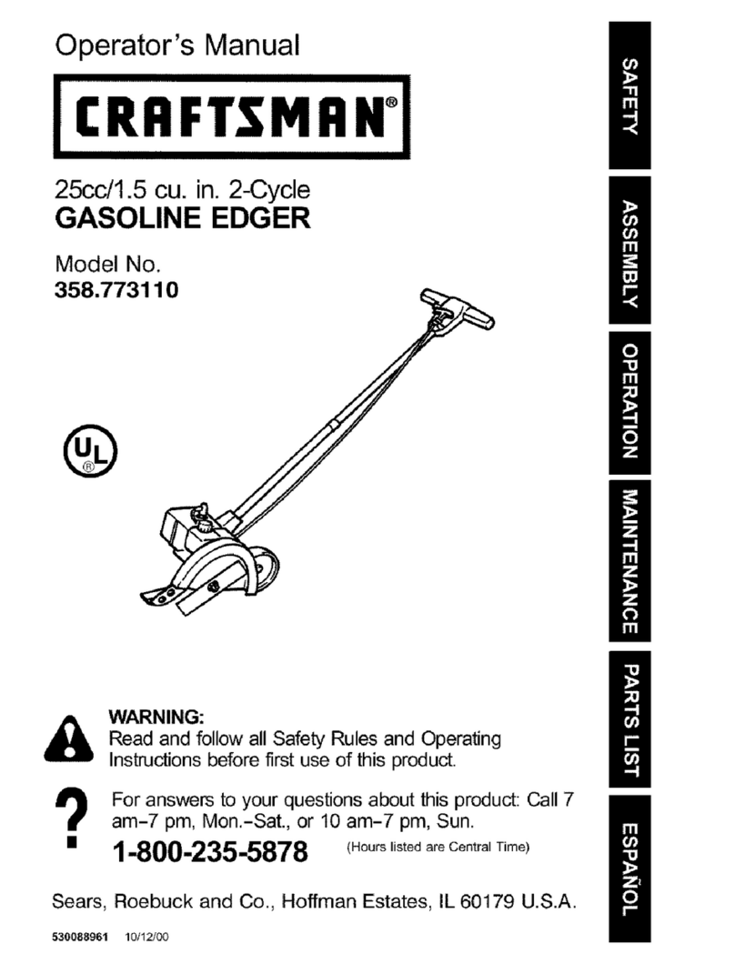 Craftsman 358.773110 User manual