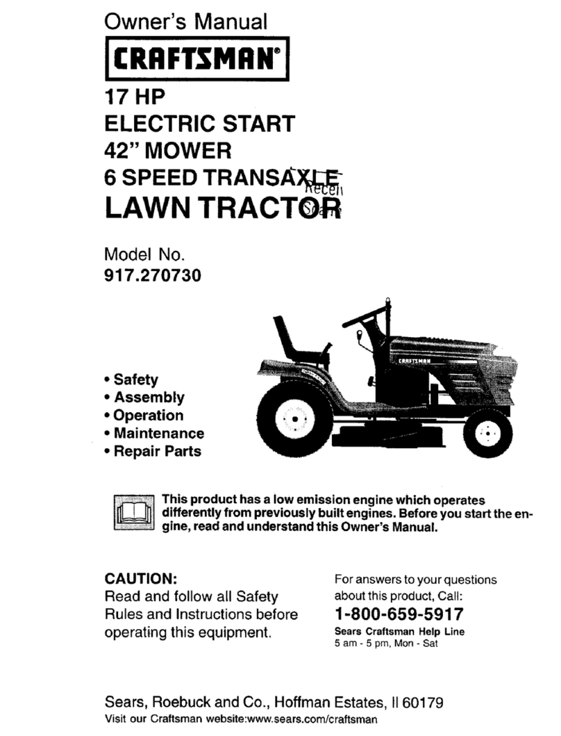 Craftsman 917.270730 User manual