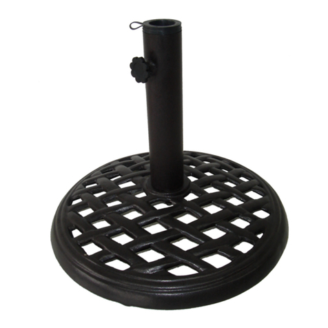 Garden Oasis CORNELL UMBRELLA BASE owner's manual Garden Oasis CORNELL UMBRELLA BASE owner's manual
