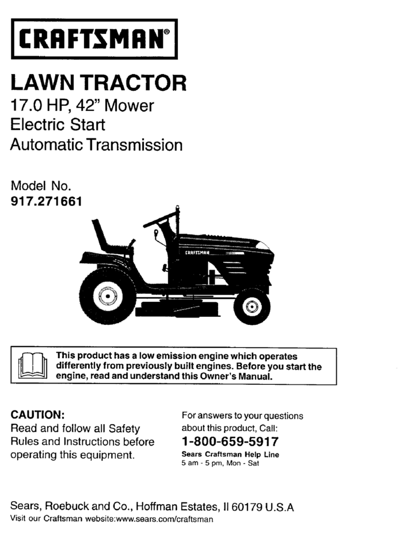 Craftsman 917.271661 Operator's manual
