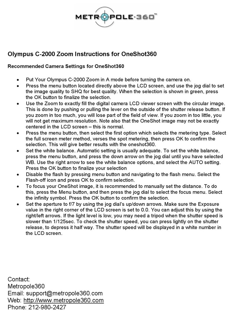 Olympus C-2000 - Zoom 2.1MP Digital Camera User manual
