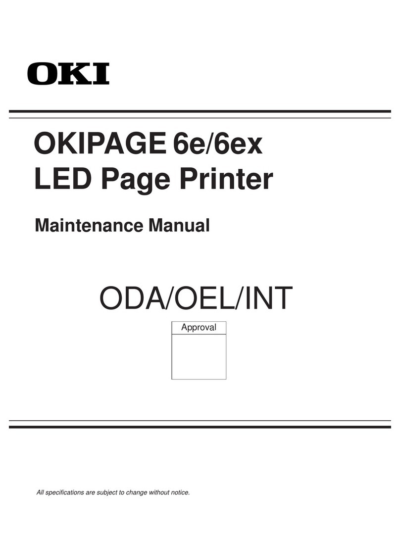 Oki OKIPAGE 6e User manual