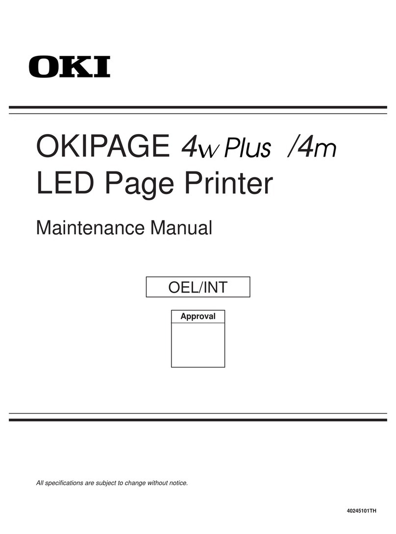 Oki OKIPAGE 4M User manual