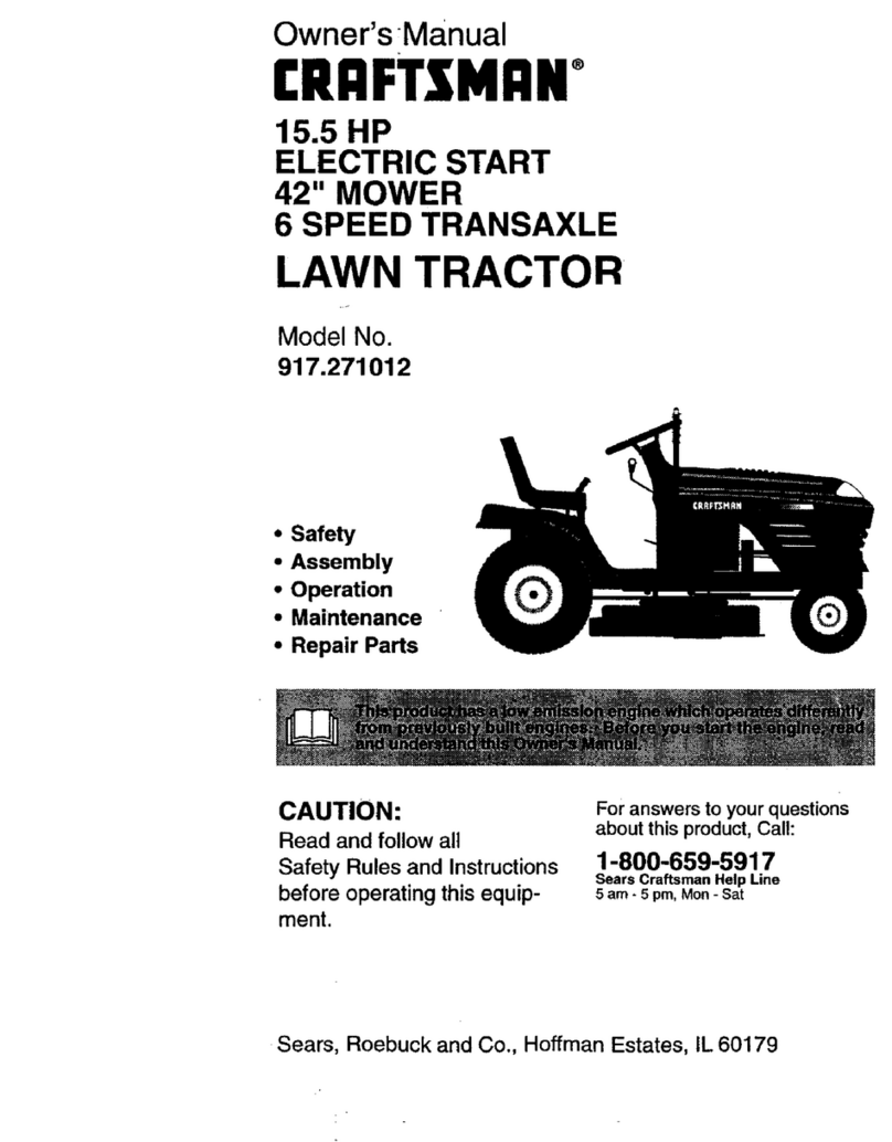 Craftsman 917.271012 owner's manual