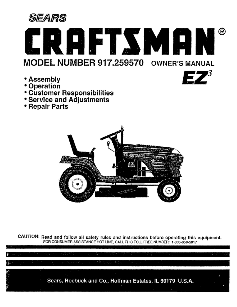 Craftsman EZ3 917.259570 User manual