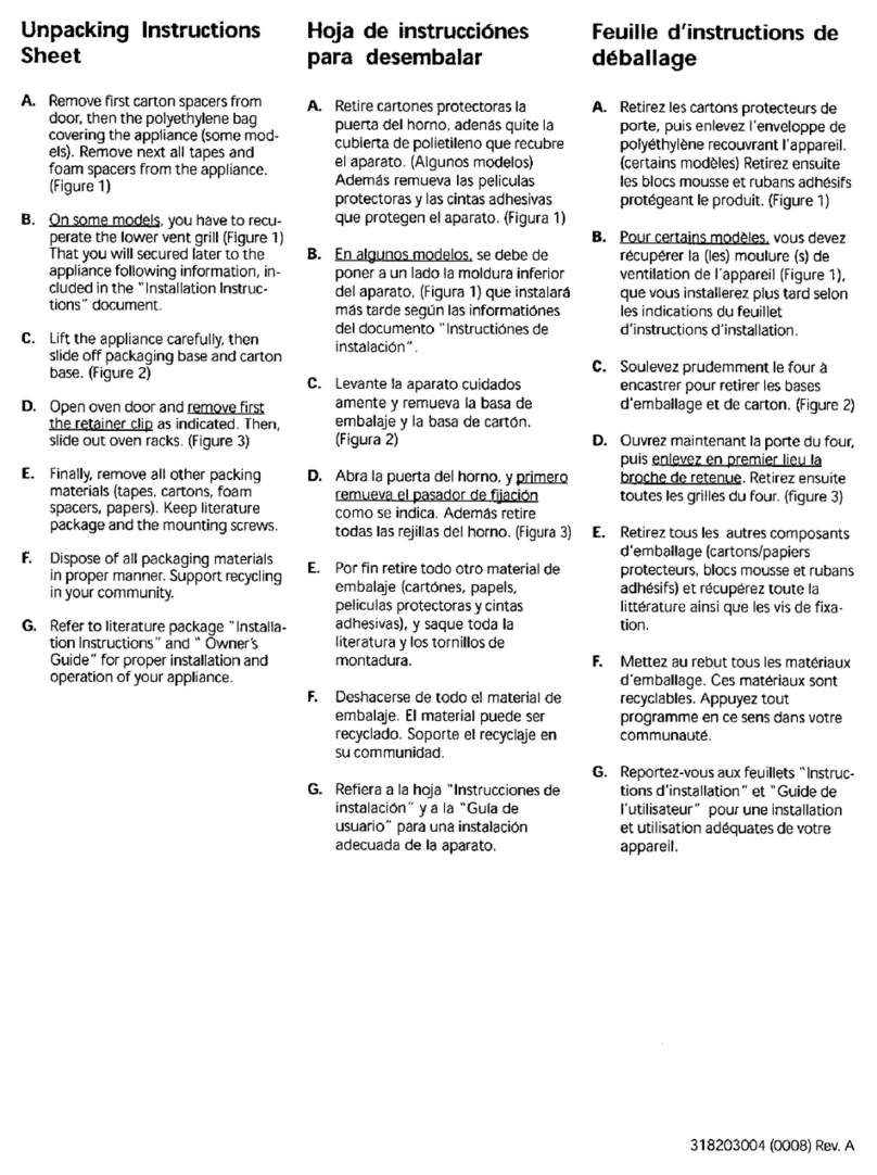 Frigidaire FEB786CEBF User manual