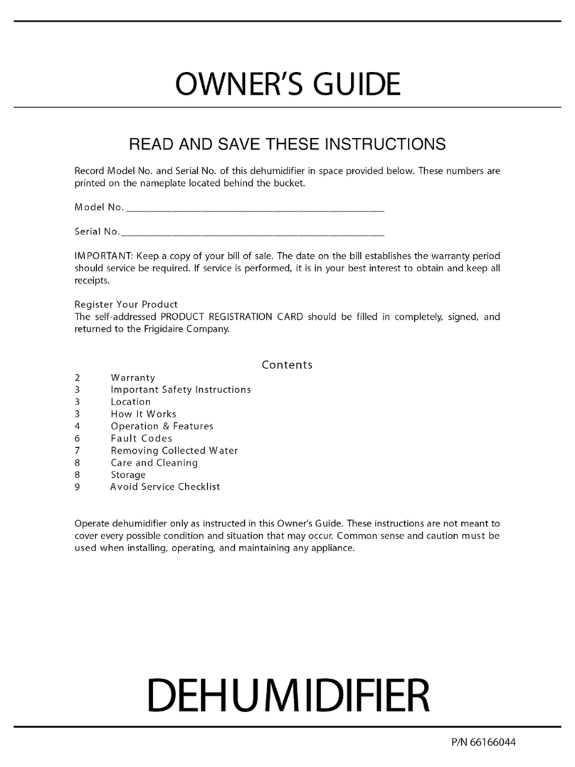 Frigidaire FDF50S1ENG11 User manual
