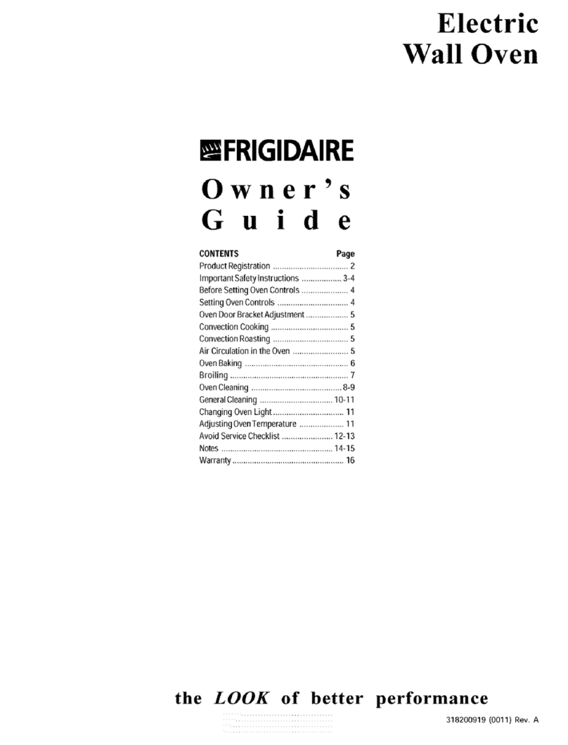 Frigidaire FEB27T5ASA User manual