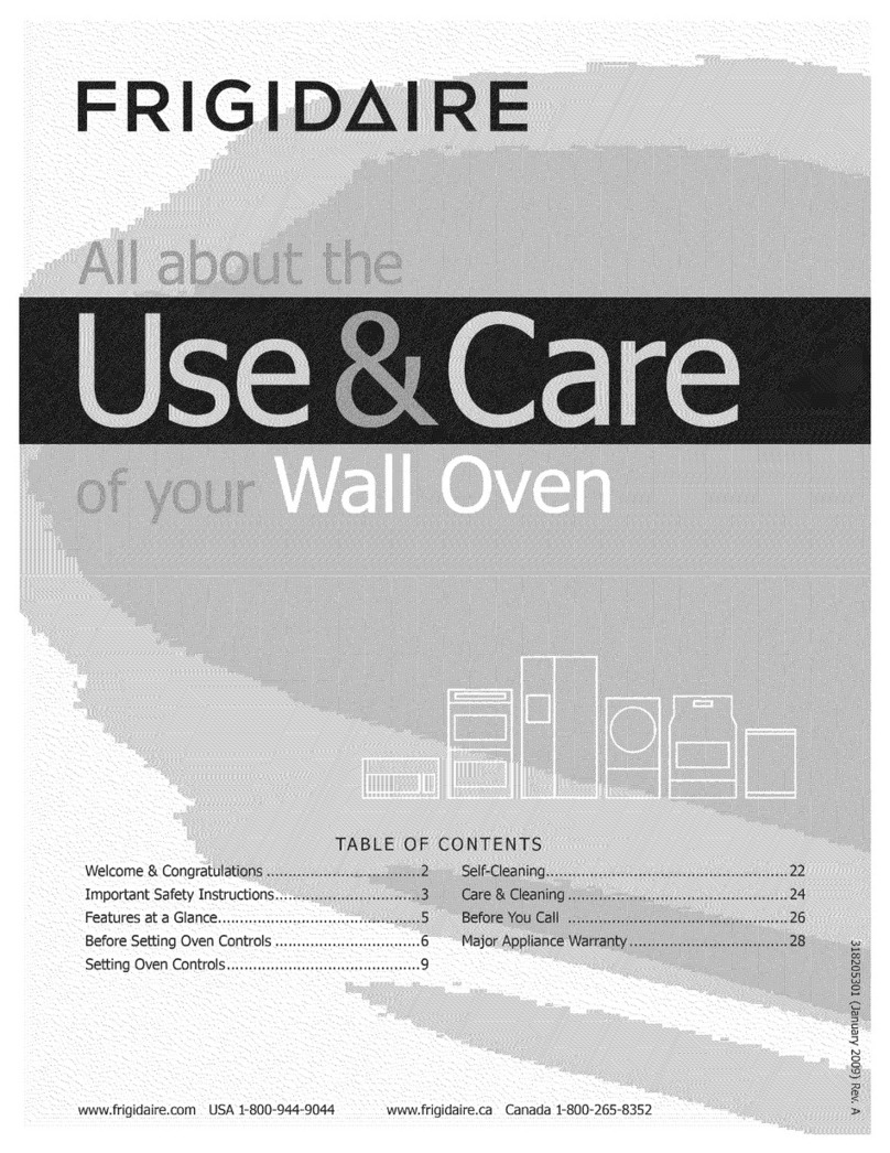 Frigidaire FGEW2765KFA use & care