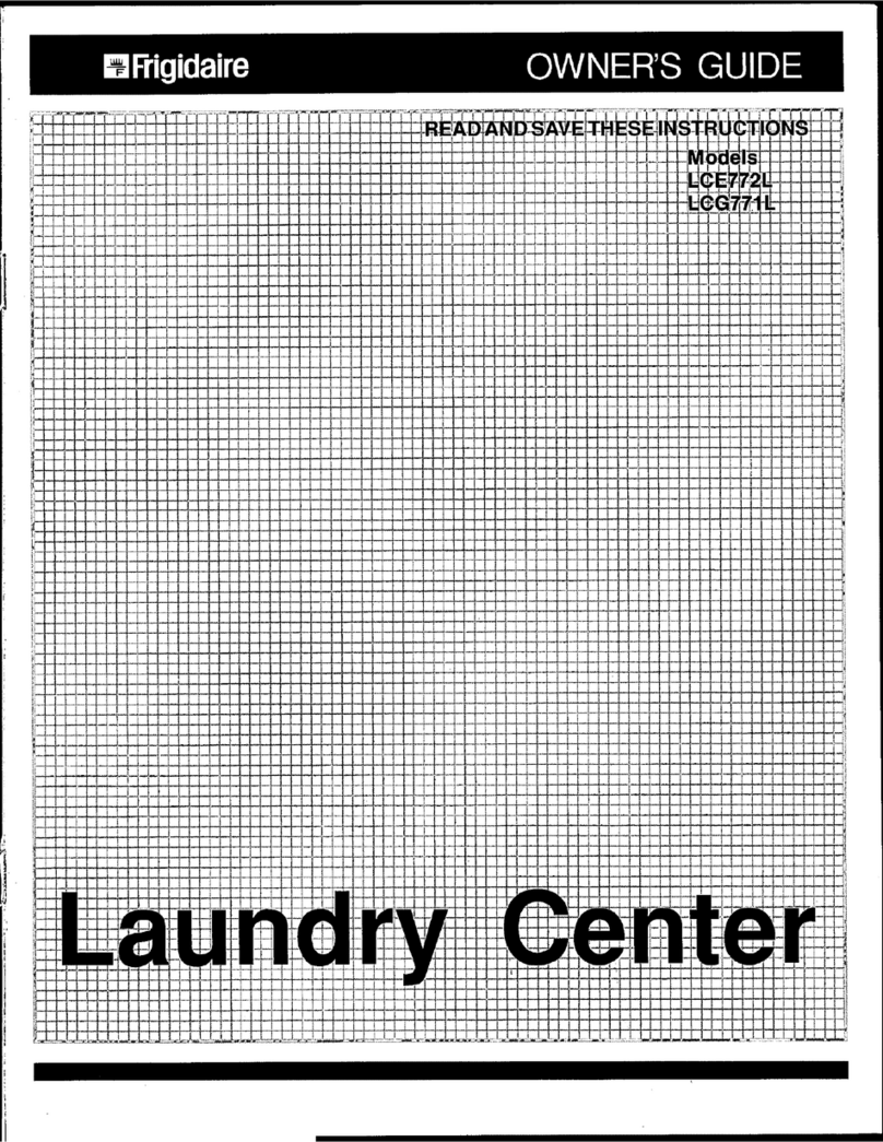 Frigidaire LCE772LL2 owner's guide Frigidaire LCE772LL2 owner's guide