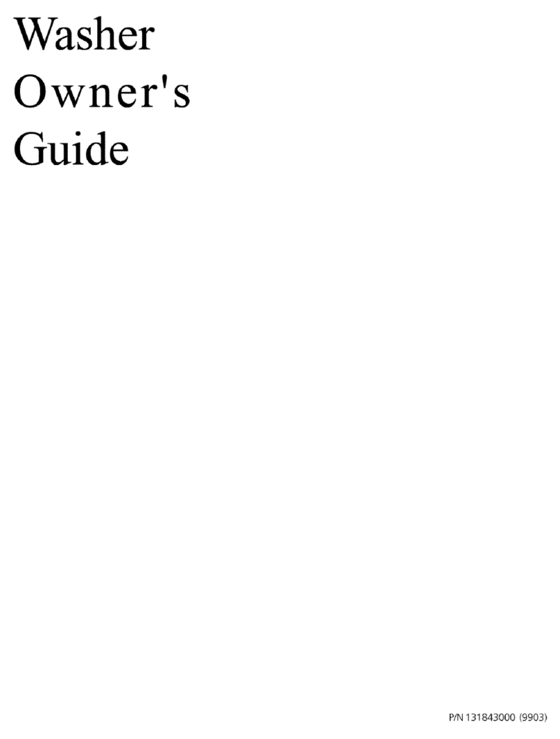 Frigidaire Gallery GLWS1349AS0 owner's guide