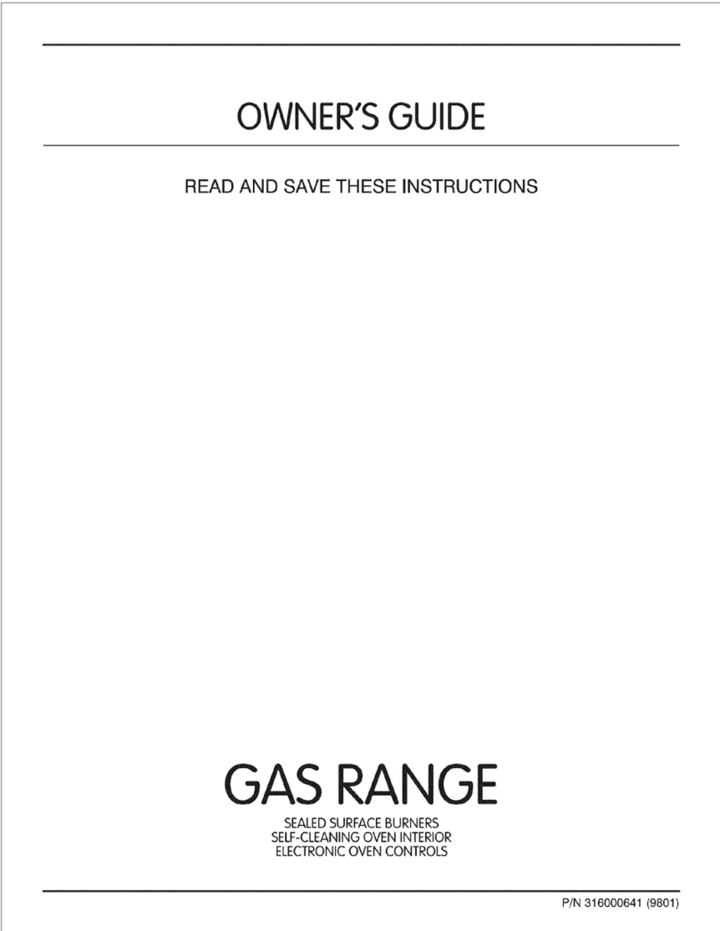 Frigidaire MGF355BGWA User manual Frigidaire MGF355BGWA User manual