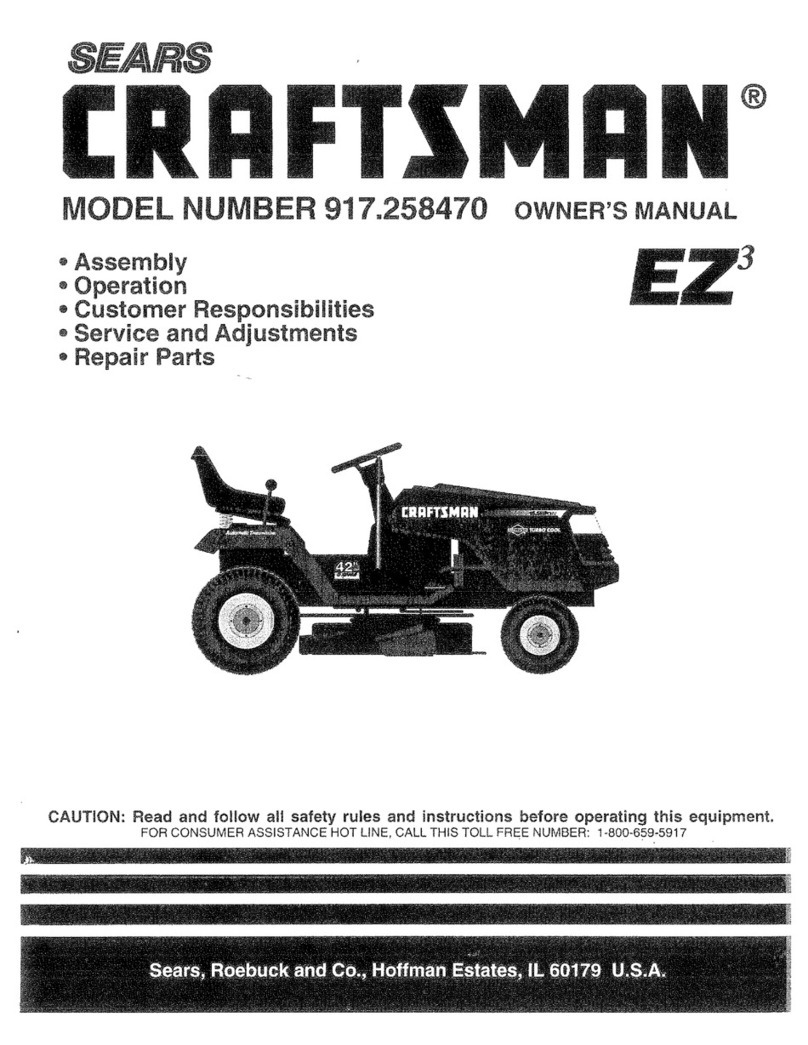 Craftsman EZ3 917.258470 User manual