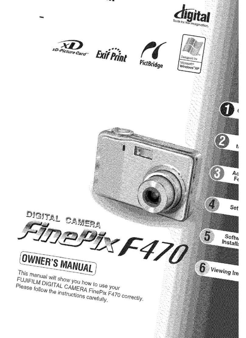 FujiFilm FinePix F470 User manual
