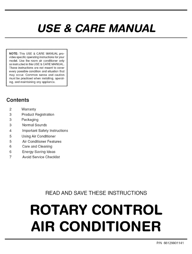 Frigidaire FAX052P7A14 User manual