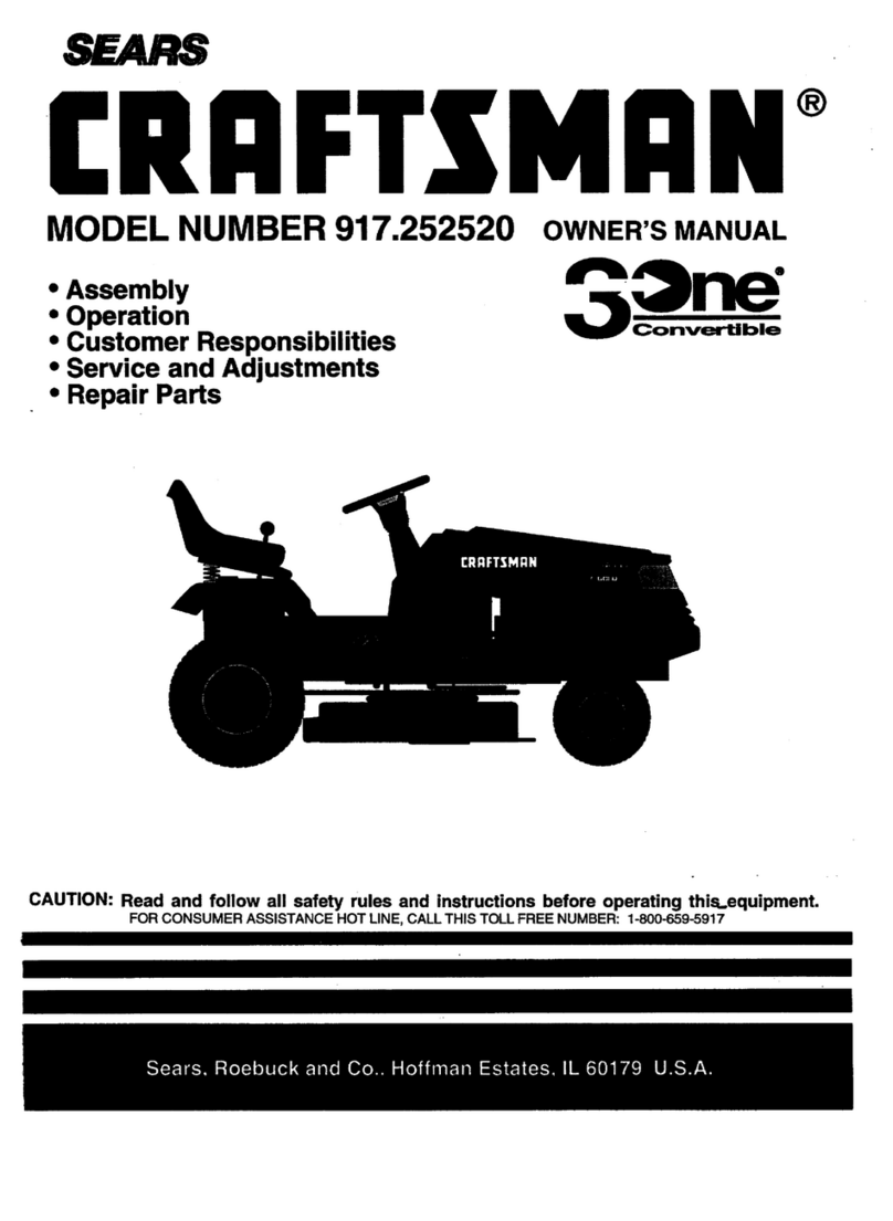 Craftsman 3One 917.252520 User manual