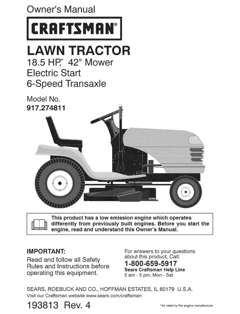 Craftsman 917.274811 owner's manual