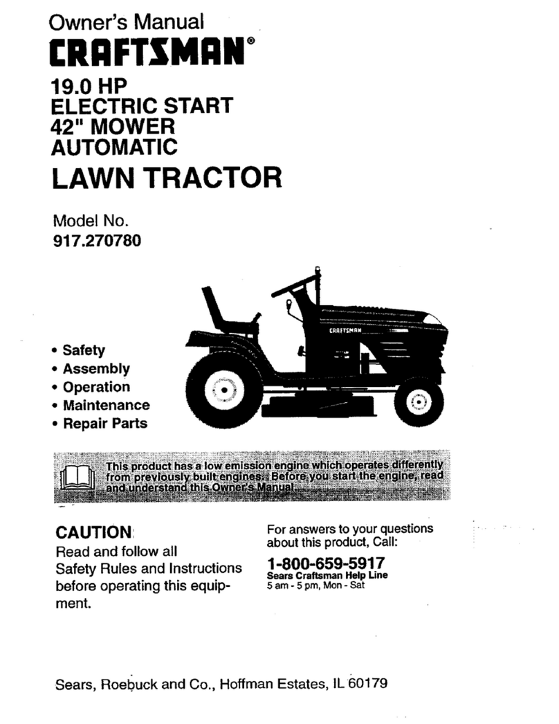 Craftsman 917.270780 User manual