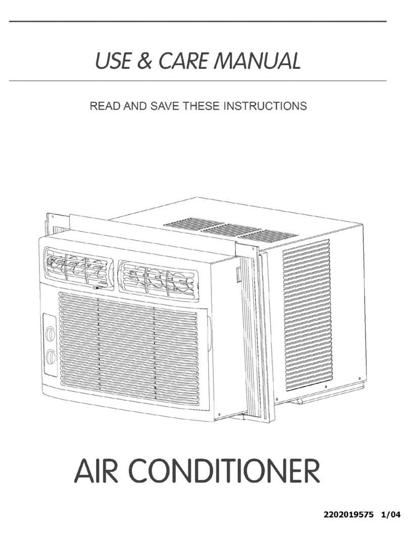 Frigidaire FAA051N7A2 User manual