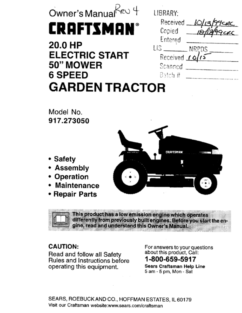 Craftsman 917.273050 User manual